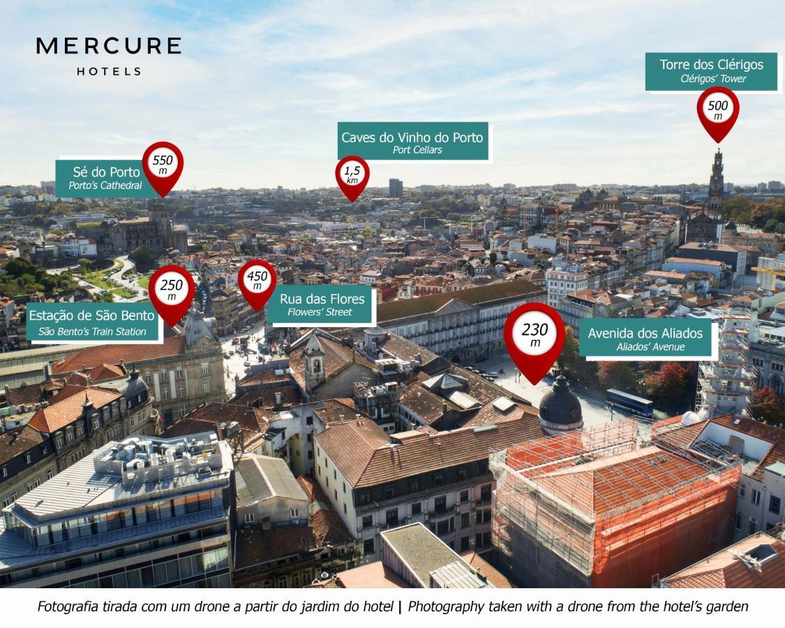 Mercure Porto Centro Aliados Bagian luar foto